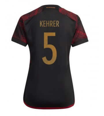Lacne Ženy Futbalové dres Nemecko Thilo Kehrer #5 MS 2022 Krátky Rukáv - Preč